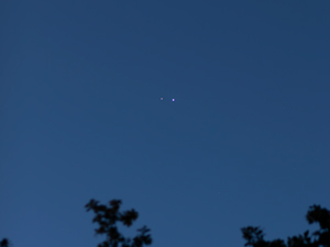 Conjonction Mars-Jupiter 2024