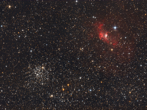 NGC 7635 et M52
