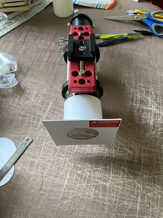 montage vue de dessus